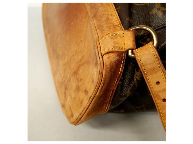 Zaino Louis Vuitton Monogram Montsouris GM Marrone - vista 9