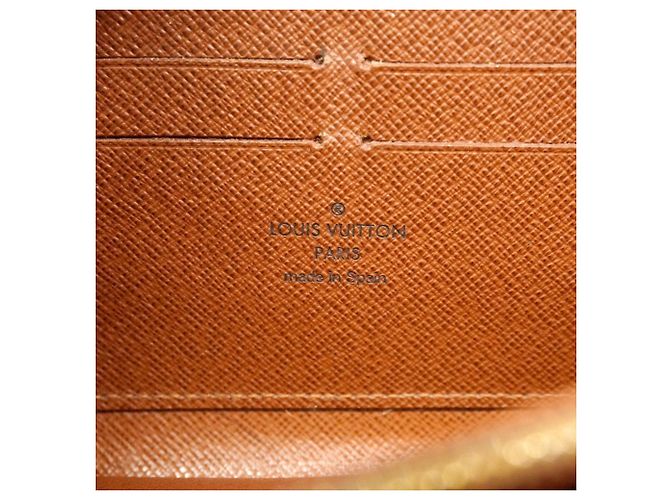 Louis Vuitton Monogram Zippy Wallet M60017 Brown - view 6
