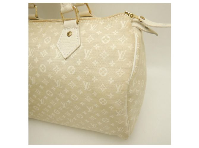 Louis Vuitton Monogram Mini Lin Speedy 30 Handtasche - Ansicht 10