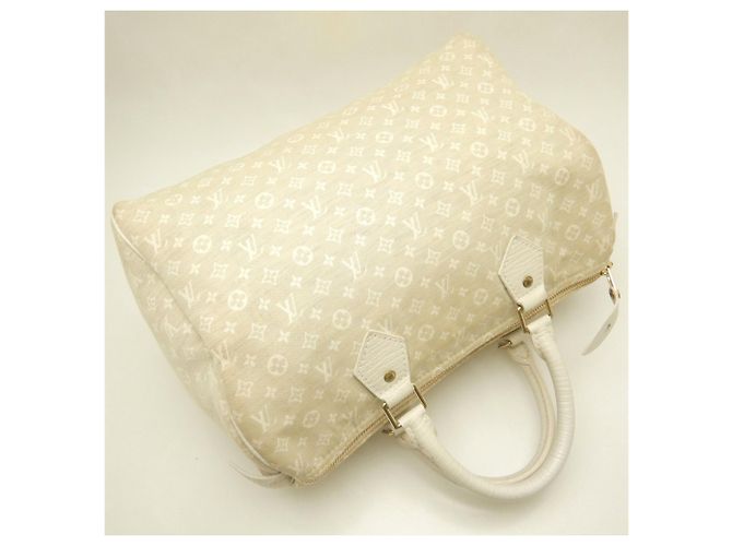 Louis Vuitton Monogram Mini Lin Speedy 30 Handtasche - Ansicht 3