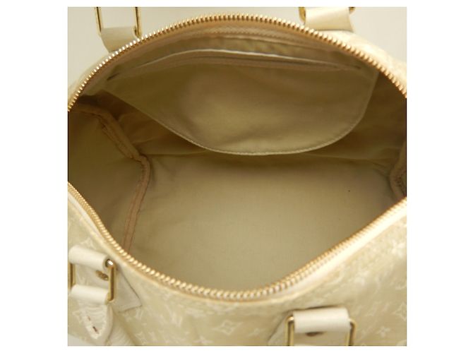 Louis Vuitton Monogram Mini Lin Speedy 30 Handtasche - Ansicht 4