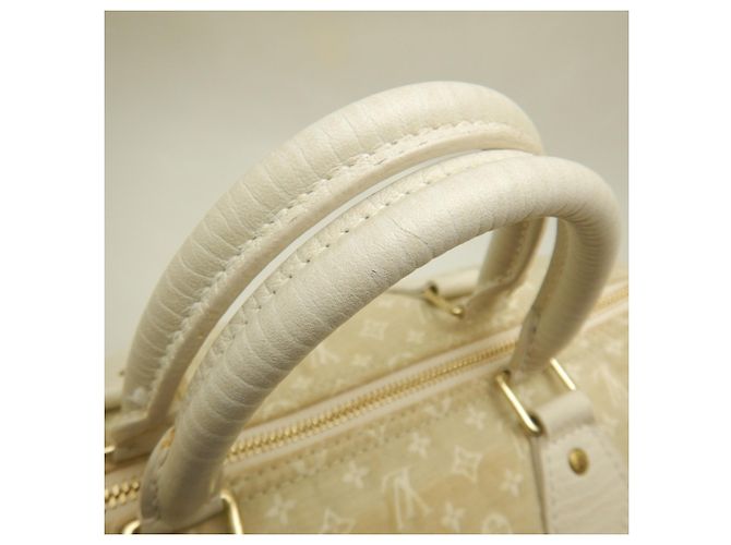 Louis Vuitton Monogram Mini Lin Speedy 30 Handtasche - Ansicht 7