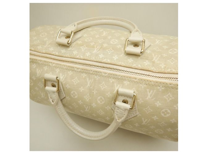 Louis Vuitton Monogram Mini Lin Speedy 30 Handtasche - Ansicht 8