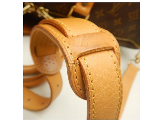 Louis Vuitton Monogram Keepall Bandoulière 50 Marrone Monogramma - vista 12