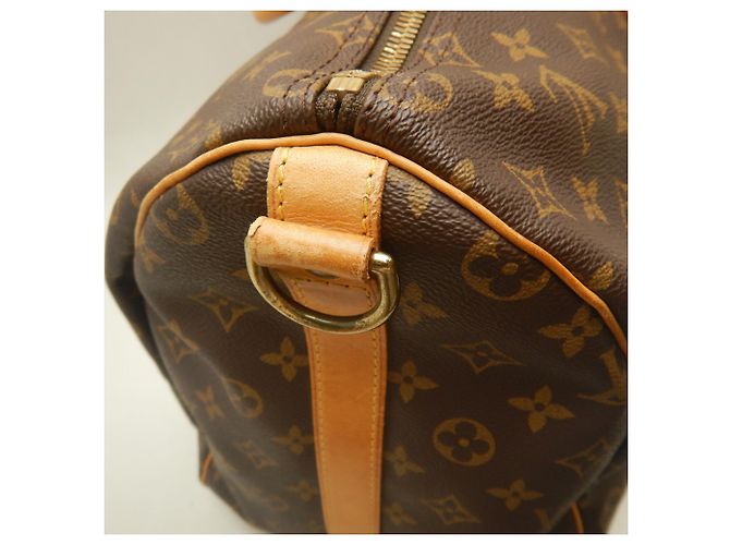 Louis Vuitton Monogram Keepall Bandoulière 50 Marrone Monogramma - vista 16