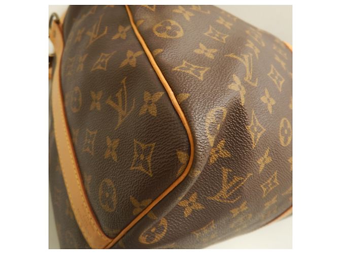 Louis Vuitton Monogram Keepall Bandoulière 50 Marrone Monogramma - vista 18