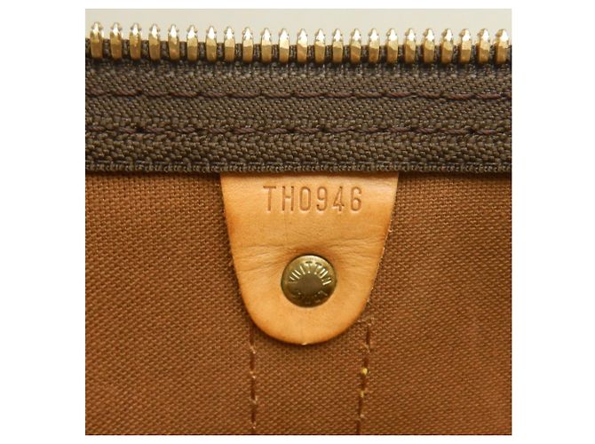 Louis Vuitton Monogram Keepall Bandoulière 50 Marrone Monogramma - vista 26