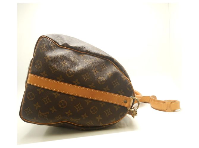 Louis Vuitton Monogram Keepall Bandoulière 50 Marrone Monogramma - vista 4