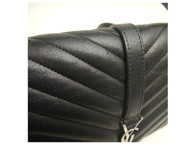 Borsa a tracolla Yves Saint Laurent College Nero - vista 11
