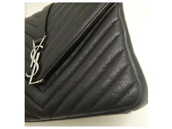 Borsa a tracolla Yves Saint Laurent College Nero - vista 13