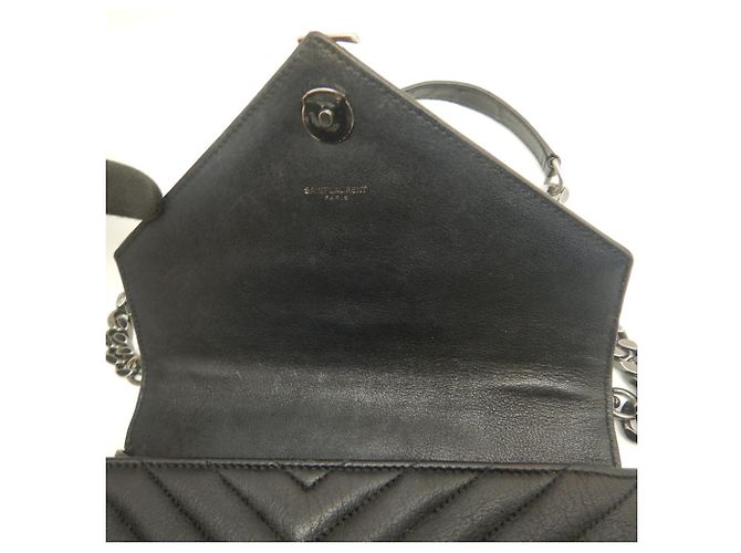 Borsa a tracolla Yves Saint Laurent College Nero - vista 17