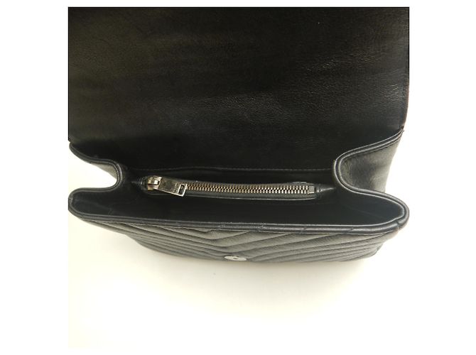 Borsa a tracolla Yves Saint Laurent College Nero - vista 5