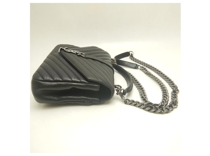 Borsa a tracolla Yves Saint Laurent College Nero - vista 6