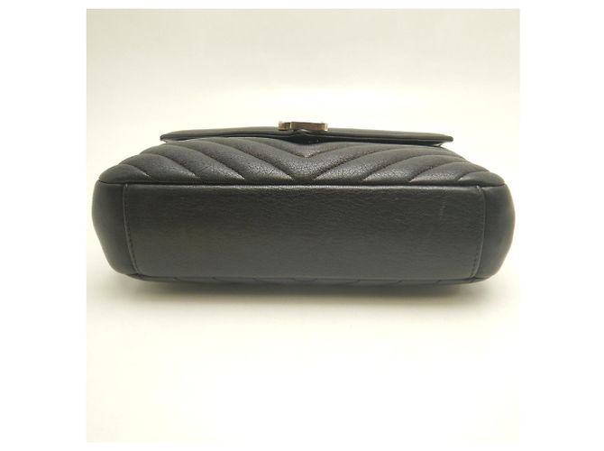 Borsa a tracolla Yves Saint Laurent College Nero - vista 7