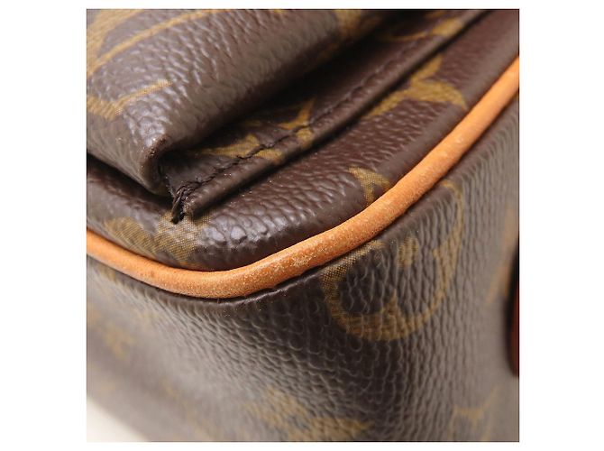 Borsa a tracolla Louis Vuitton Monogram Vivacite MM Marrone Monogramma - vista 15