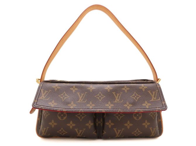 Borsa a tracolla Louis Vuitton Monogram Vivacite MM Marrone Monogramma - vista 2