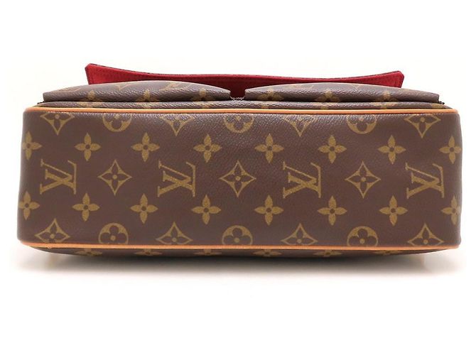 Borsa a tracolla Louis Vuitton Monogram Vivacite MM Marrone Monogramma - vista 4