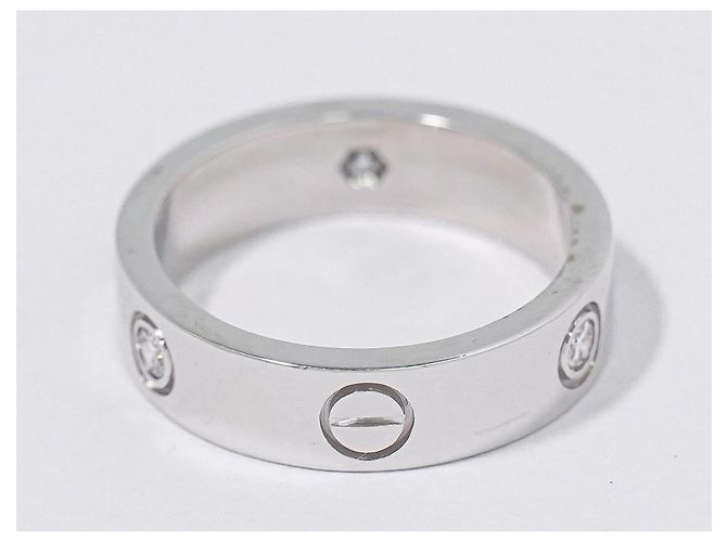 Alianza Cartier Love 1 Diamante Oro Blanco 18K con Diamante - vista 3