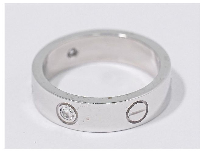 Alianza Cartier Love 1 Diamante Oro Blanco 18K con Diamante - vista 4