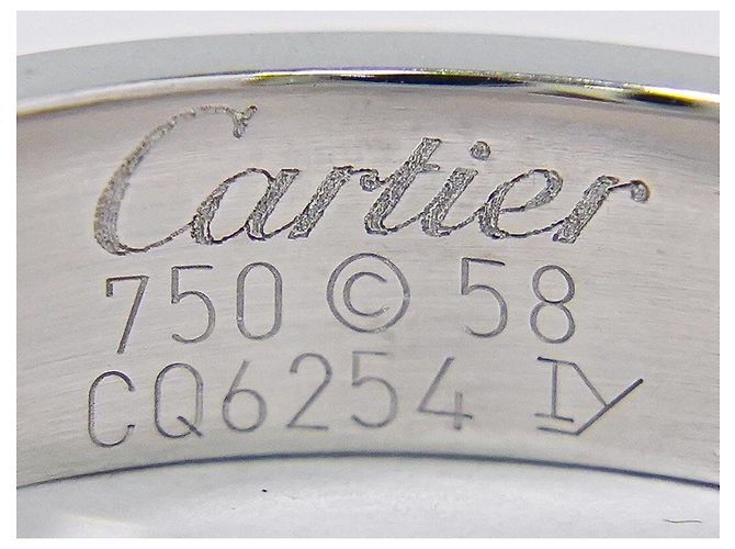 Alianza Cartier Love 1 Diamante Oro Blanco 18K con Diamante - vista 5
