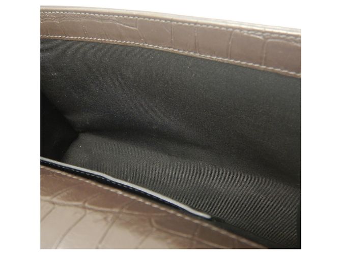Bolsa de Ombro com Corrente e Borla Yves Saint Laurent Kate Marrom - vista 19