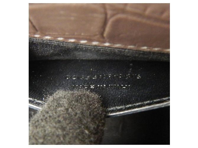 Bolsa de Ombro com Corrente e Borla Yves Saint Laurent Kate Marrom - vista 20