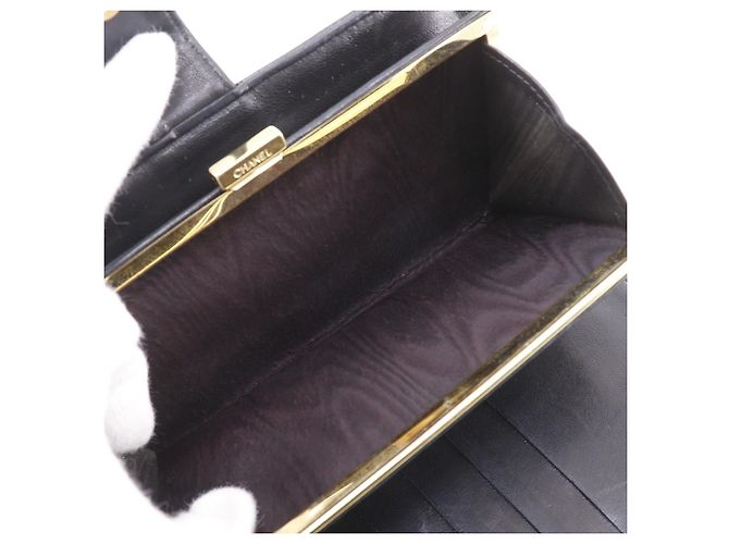 Chanel Timeless CC French Caviar Long Nero - vista 4