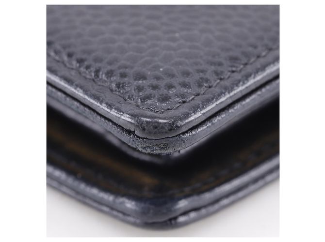 Chanel Timeless CC French Caviar Long Nero - vista 7