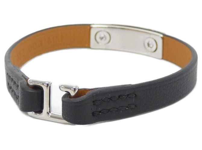 Hermès Hermes Rival Mini Charm Armband Schwarz - Ansicht 2