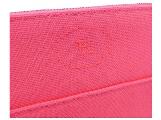 Hermès Bolide Mini Handbag Pouch Rosa - vista 4