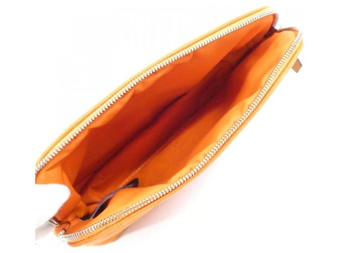Hermès Bolide Mini Handbag Pouch Naranja - vista 10