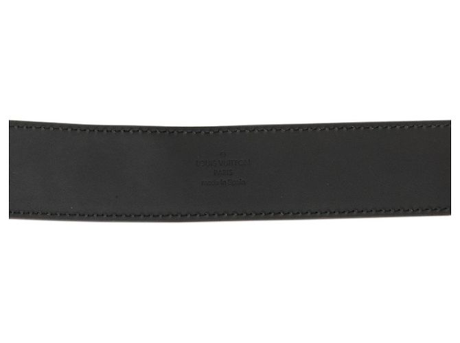 Louis Vuitton Micro Damier Ceinture LV Initial Belt Marrone - vista 7