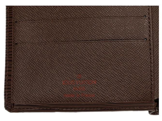 Louis Vuitton Epi Portefeuille Marco Bi-fold Wallet Marrone - vista 5
