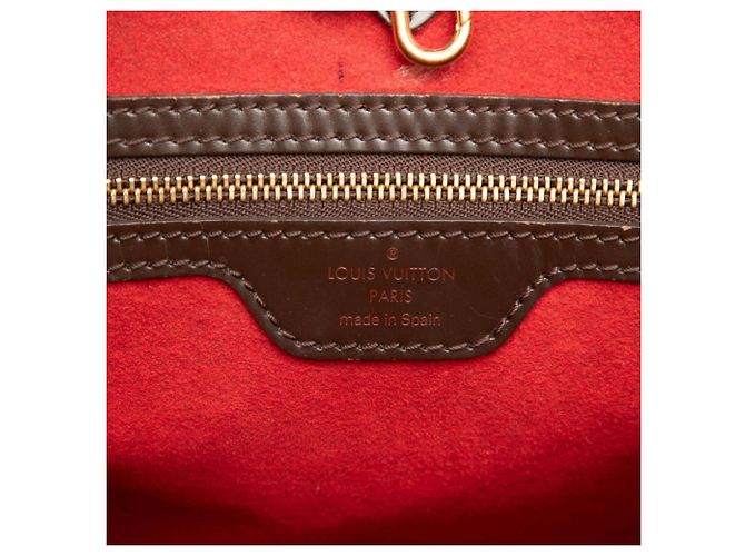 Borsa a mano Louis Vuitton Damier Hampstead PM Tote Bag Marrone - vista 6