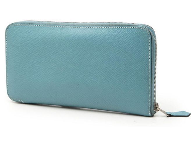 Hermès Cartera Hermes Azap Long Classic Zip Azul - vista 2