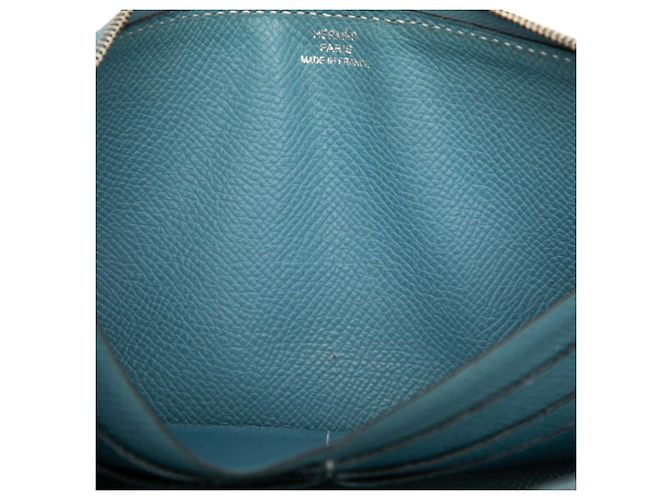 Hermès Cartera Hermes Azap Long Classic Zip Azul - vista 6