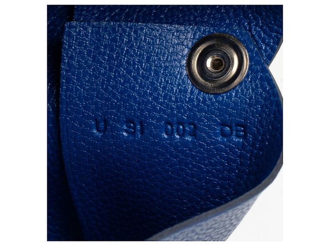 Hermès Hermes Calvi Visitenkartenetui Blau - Ansicht 7