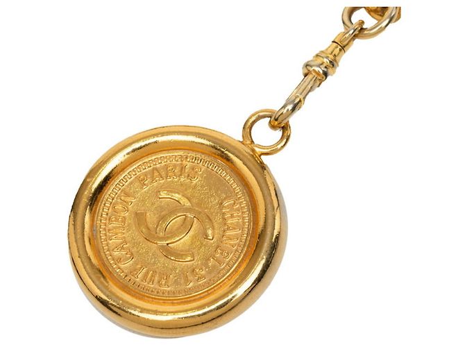 Chanel Coco Mark 31 RUE CAMBON Gürtel mit vergoldeter Kette Golden - Ansicht 2