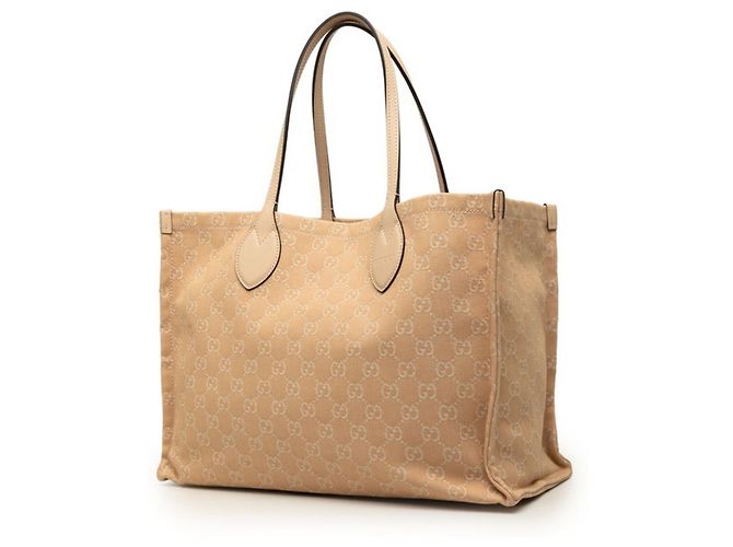 Borsa Tote Gucci GG Canvas Rosa - vista 2