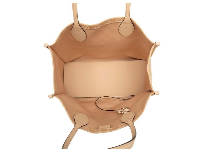 Borsa Tote Gucci GG Canvas Rosa - vista 4