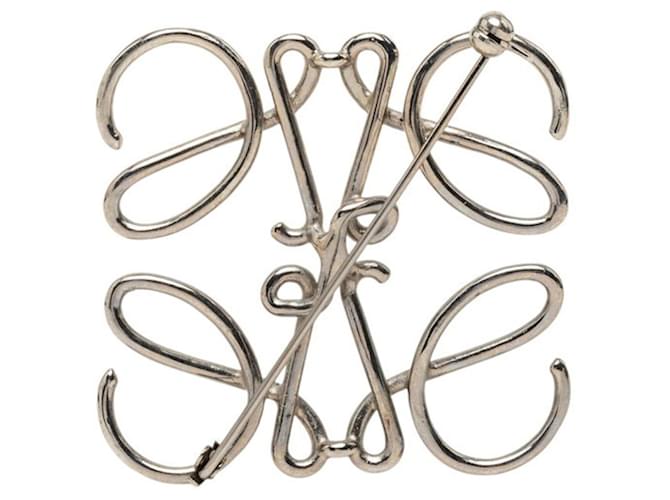 Spilla Anagram Loewe Argento - vista 2