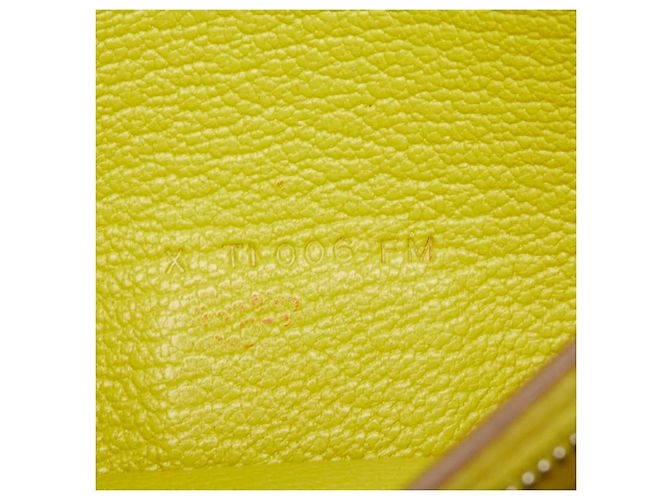 Hermès Cartera larga bi-fold Hermes Bearn Soufflé Dorado - vista 9