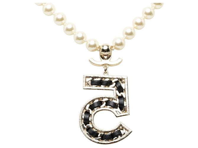Collana Chanel Coco Mark No. 5 B23P Nero D'oro - vista 2