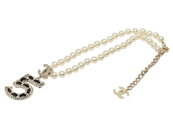 Collana Chanel Coco Mark No. 5 B23P Nero D'oro - vista 3