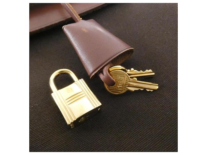 Hermès Borsa Hermes Herbag PM Marrone - vista 3