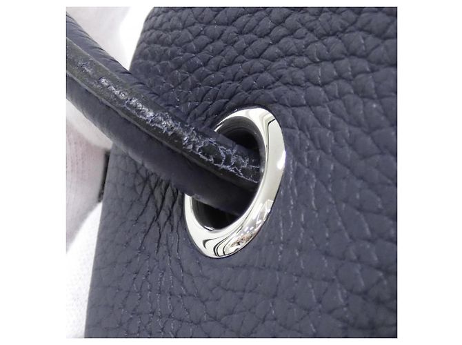 Hermès Borsa a tracolla Hermes Silky City PM Blu - vista 6