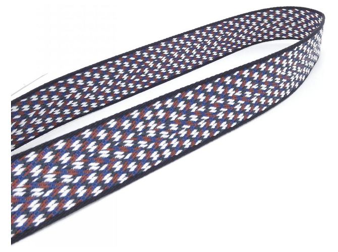 Hermès Hermes Sangle Zigzag Strap Preto Branco - vista 2
