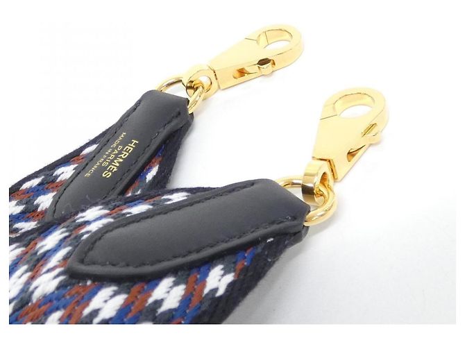 Hermès Hermes Sangle Zigzag Strap Preto Branco - vista 3