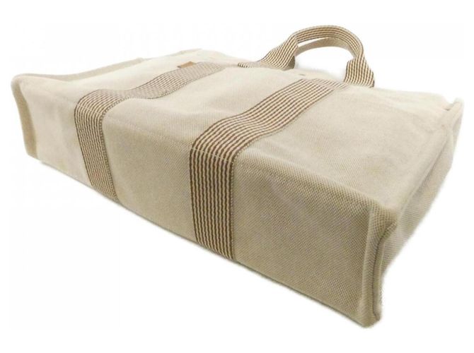 Hermès Hermes New Sac Fourre-Tout MM Handbag Beige - vista 3