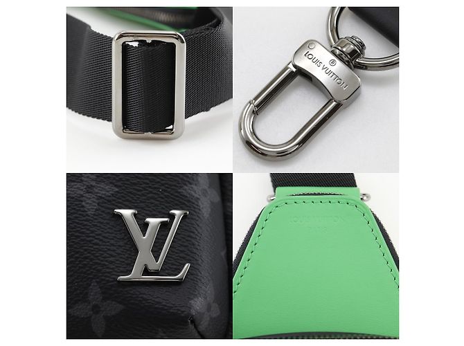 Borsa a tracolla Avenue Louis Vuitton NM Monogram Canvas Nero - vista 6